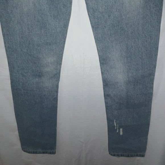 MIQISI PATCHWORK DISTRESSED DENIM JEANS - Picture 6 of 12